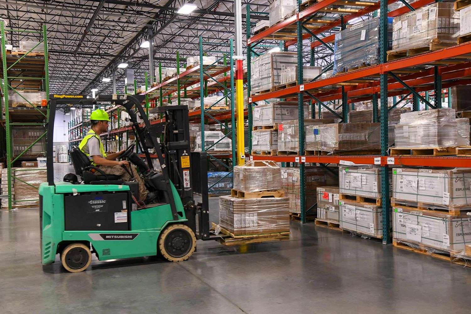 Ally Building Solutions warehouse team