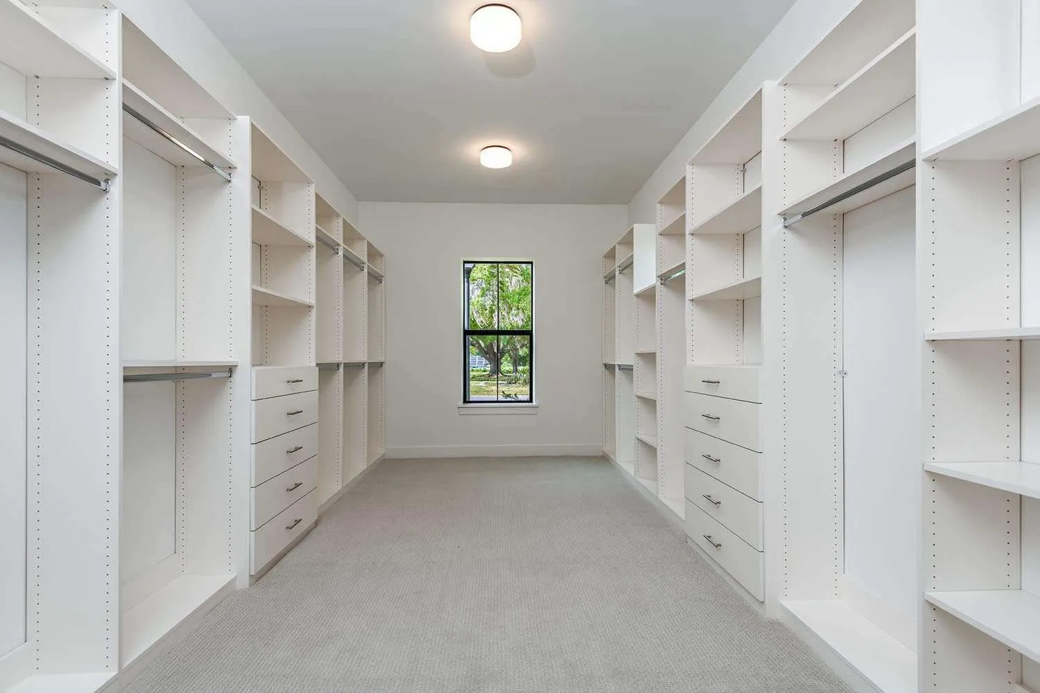 Finished home interior